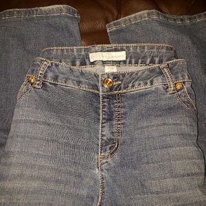 CATO Jeans 20WP Medium Wash Embellished Pocket